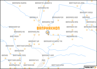 map of Ban Pha Khon