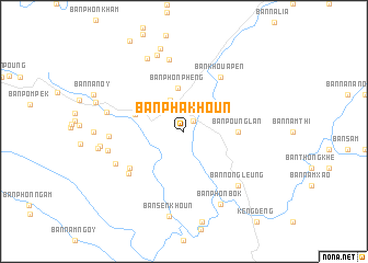 map of Ban Phakhoun