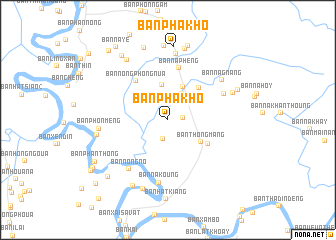 map of Ban Phakhô