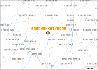 map of Ban Phak Kat Ya (One)