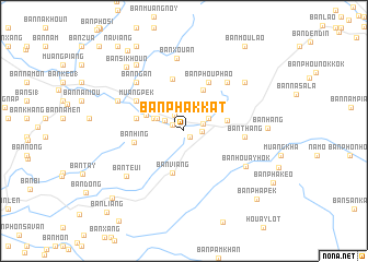 map of Ban Phakkat