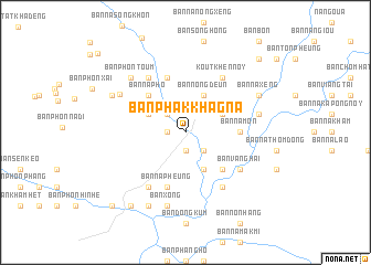 map of Ban Phakkhagna