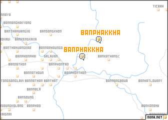 map of Ban Phakkha