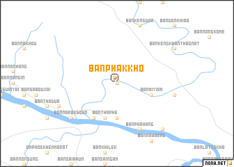 map of Ban Phakkho