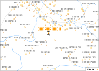 map of Ban Phakkok