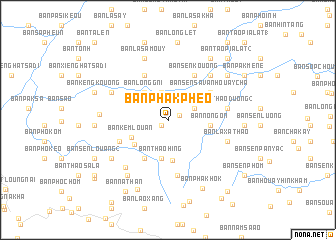 map of Ban Phakphèo