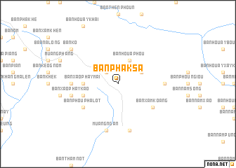 map of Ban Phaksa