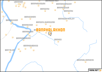 map of Ban Phalakhon