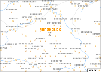 map of Ban Pha Lak