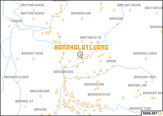 map of Ban Pha Lat Luang