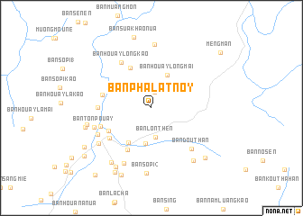 map of Ban Phalat-Noy