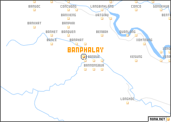 map of Bản Pha Lay