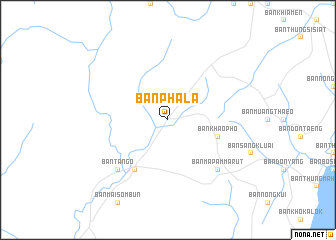 map of Ban Phala