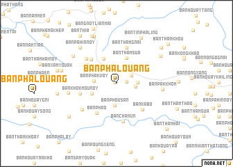 map of Ban Phalouang