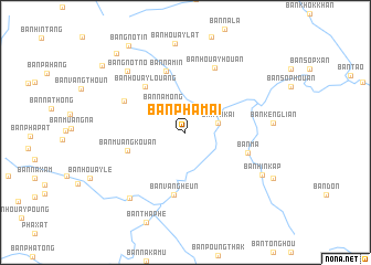 map of Ban Phamai