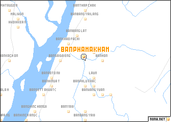 map of Ban Phama Kham