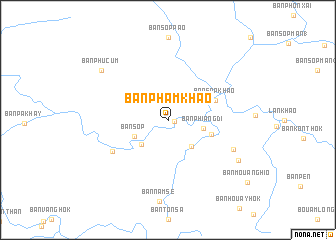 map of Ban Pham Khao