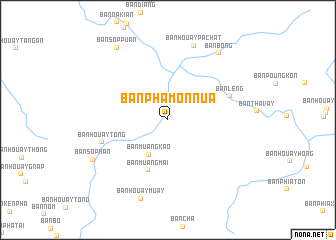 map of Ban Phamon-Nua