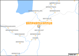 map of Ban Phang Kan Nua