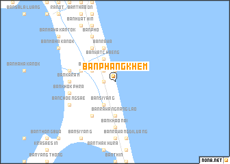 map of Ban Phang Khem