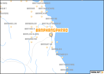 map of Ban Phang Phrao