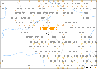 map of Bản Phặng