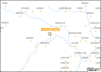 map of Bản Pháng