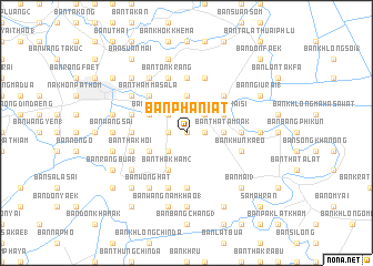 map of Ban Phaniat