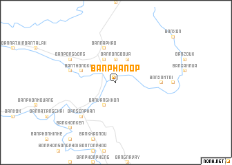 map of Ban Phanôp