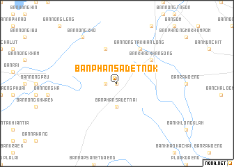 map of Ban Phan Sadet Nok