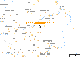 map of Ban Phapheung-Nua