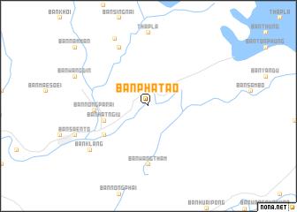 map of Ban Pha Tao