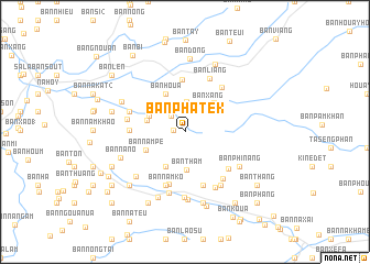 map of Ban Phatèk