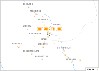 map of Ban Pha Thung