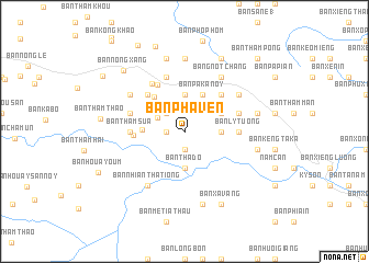 map of Ban Phavèn