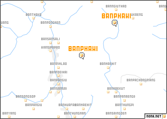 map of Ban Pha Wi