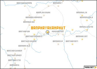 map of Ban Phaya Kamphut