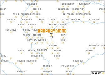 map of Bản Phây Ðiêng