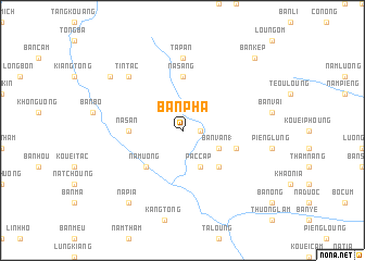 map of Bản Pha