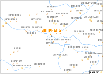 map of Ban Phèng