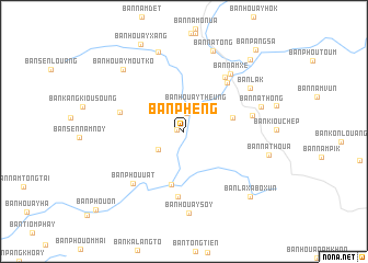 map of Ban Phèng