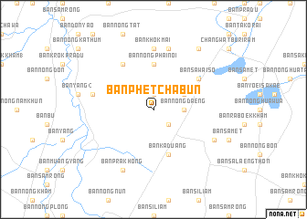 map of Ban Phetchabun