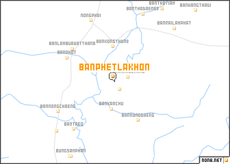 map of Ban Phet Lakhon