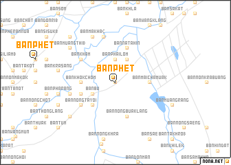 map of Ban Phet