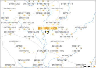 map of Ban Phiaka