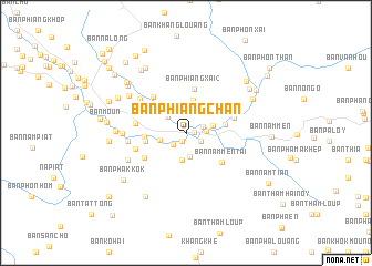 map of Ban Phiangchan