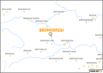 map of Ban Phiangdi
