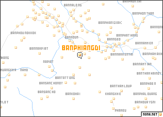 map of Ban Phiangdi