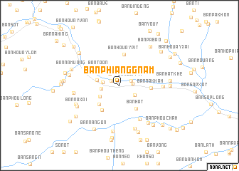 map of Ban Phianggnam