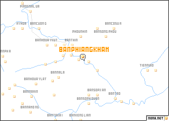 map of Ban Phiangkham